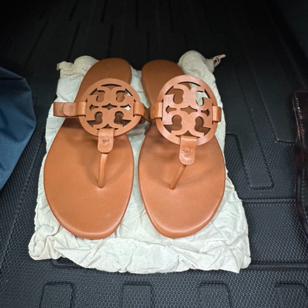 Tory Burch Miller Sandle Tan
